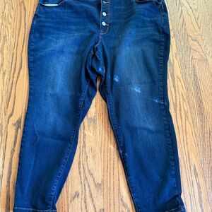 Maurices Dark Wash Ankle Jeans